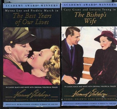 The Best Years of Our Lives & The Bishop's Wife VHS Tapes Academy Award Winners 