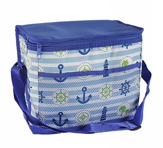 Borsa Frigo Termica Mare Campeggio Escursioni Picnic Capac.10LT 28x18x22cm dfh