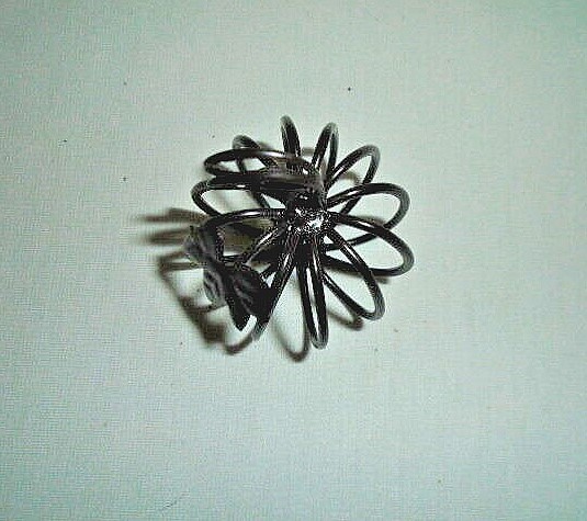 Set 8 Wire Pumpkin Photo Place Card Holders Farm House Wedding Oil Rubbed Bronze
