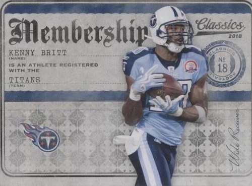 2010 Panini Classics Kenny Britt #6