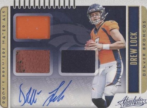 2019 Panini Absolute Drew Lock #215