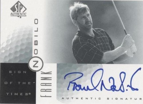 2001 SP Authentic - Frank Nobilo #FN