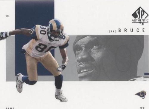 2001 SP Authentic Isaac Bruce #74
