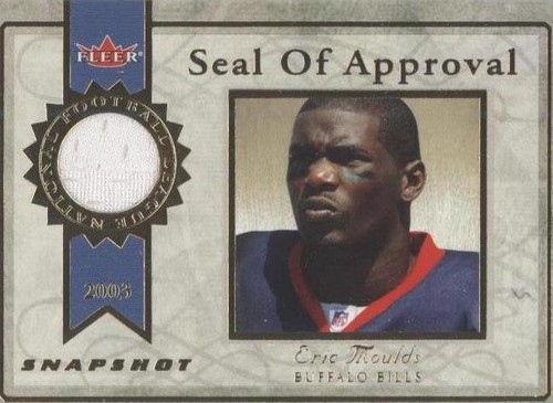 2003 Fleer Snapshot Eric Moulds #SA-EM