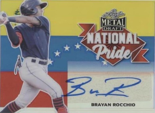 2021 Leaf Metal Draft - Brayan Rocchio #NP-BR1