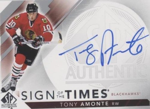 2017-18 SP Authentic - Tony Amonte #SOTT-TA