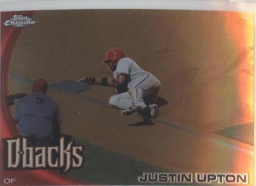 2010 Topps Chrome - Justin Upton #48