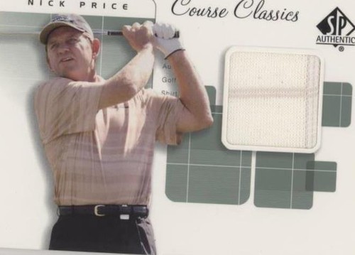 2002 SP Authentic - Nick Price #CC-NP