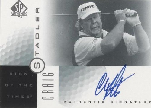 2001 SP Authentic - Craig Stadler #ST