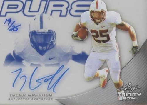 2014 Leaf Trinity Tyler Gaffney #P-TG1