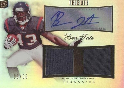 2010 Topps Tribute Ben Tate #ADR-BT