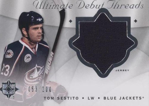2008-09 Ultimate Collection - Tom Sestito #DT-TS