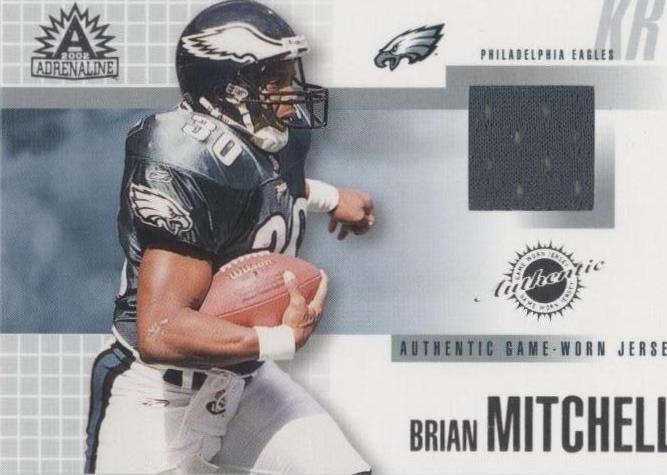2002 Pacific Adrenaline Brian Mitchell #35