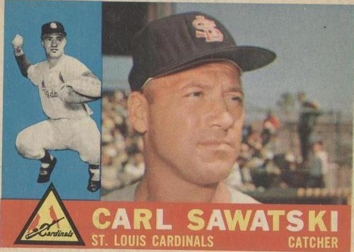 1960 Topps - Carl Sawatski #545