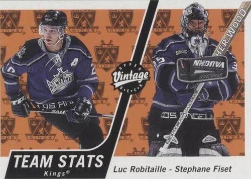 2000-01 Upper Deck Vintage - Luc Robitaille Stephane Fiset #173