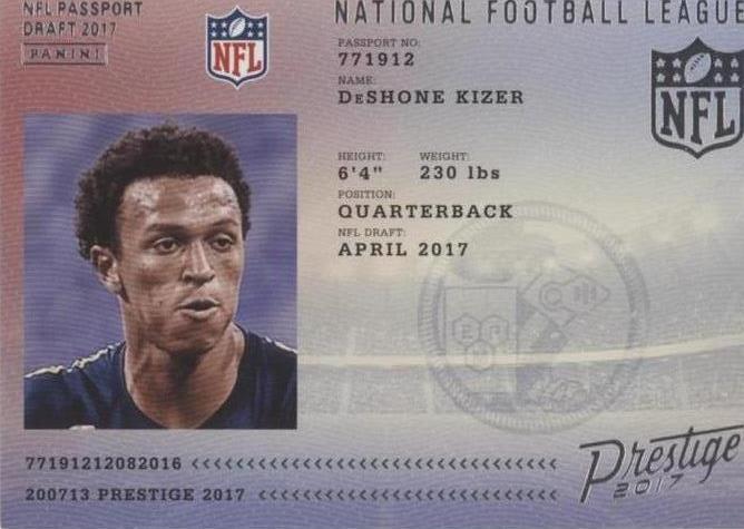 2017 Panini Prestige Deshone Kizer #18