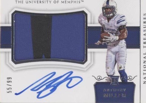 2018 Panini National Treasures Collegiate Anthony Miller #122