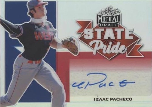 2021 Leaf Metal Draft - Izaac Pacheco #SP-IP1