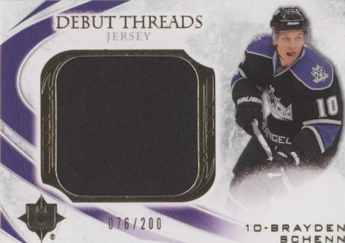 2010-11 Ultimate Collection - Brayden Schenn #DT-BS