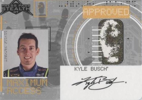 2007 Press Pass Stealth - Kyle Busch #MA5