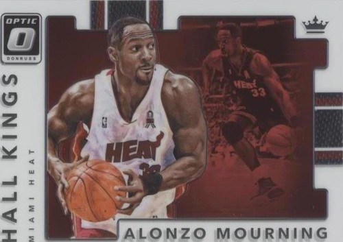 2023-24 ALONZO MOURNING 47/75 AUTO PANINI CONTENDERS OPTIC BLUE