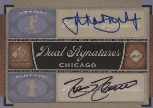 2012 SP Signature Edition - Jordan Danks Tyler Flowers #CHW10
