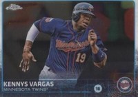 2015 Topps Chrome - Kennys Vargas #156