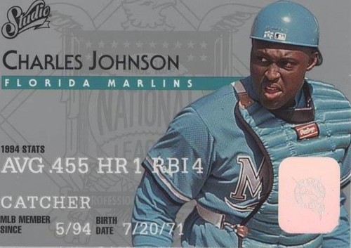 1995 Studio - Charles Johnson #140