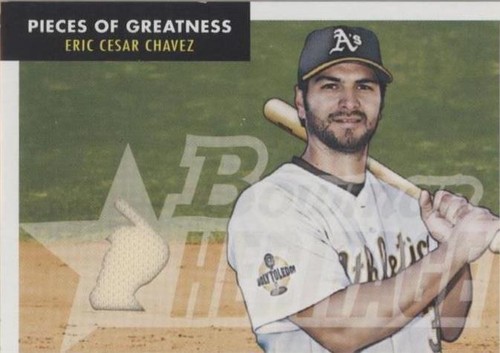 2007 Bowman Heritage - Eric Chavez #PG-EC