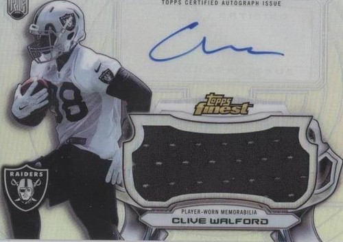 2015 Topps Finest Clive Walford #AJRR-CW