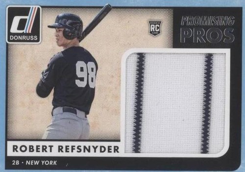 2016 Panini Donruss - Rob Refsnyder #PPM-RR
