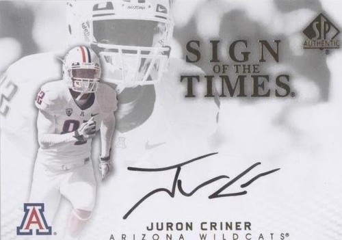 2012 SP Authentic Juron Criner #ST-JC