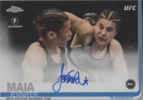 2019 Topps Chrome UFC - Jennifer Maia #FA-JM