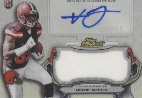 2015 Topps Finest Vince Mayle #AJRR-VM