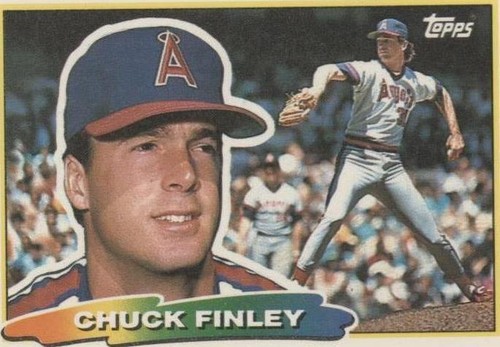 1988 Topps Big - Chuck Finley #254