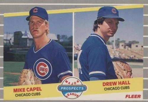 1989 Fleer - Drew Hall Mike Capel #643