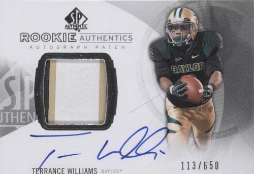 2013 SP Authentic Terrance Williams #155
