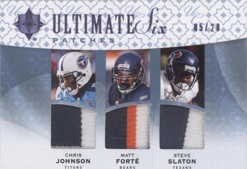 2009 Upper Deck Ultimate Collection Chris Johnson Darren McFadden Felix Jones #6J-8