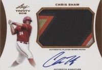 2015 Leaf Trinity - Chris Shaw #PA-CS1