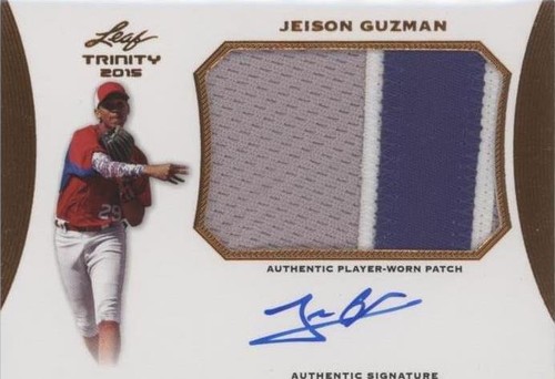 2015 Leaf Trinity - Jeison Guzman #PA-JG2