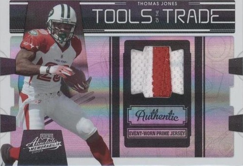 2009 Playoff Absolute Memorabilia Thomas Jones #34