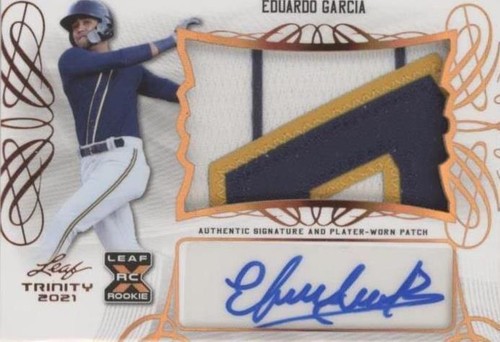 2021 Leaf Trinity - Eduardo Garcia #PA-EG1