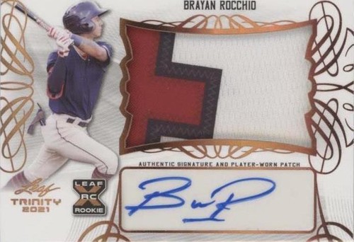 2021 Leaf Trinity - Brayan Rocchio #PA-BR1