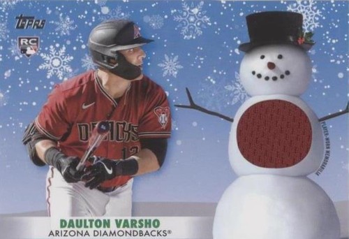 2021 Topps Holiday - Daulton Varsho #WRC-DV