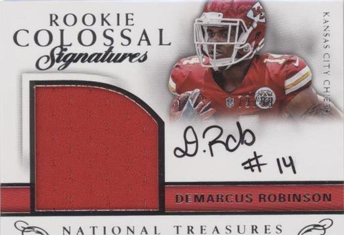 2016 Panini National Treasures Demarcus Robinson #28