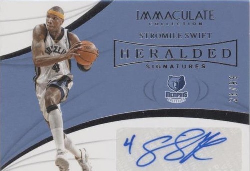 2018-19 Panini Immaculate Collection - Stromile Swift #HS-SSW