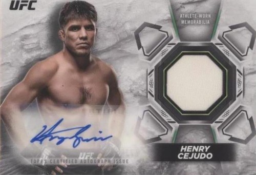 2018 Topps UFC Knockout - Henry Cejudo #KAR-HC