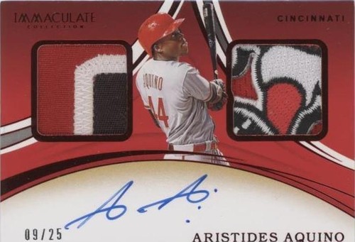 2020 Panini Immaculate Collection - Aristides Aquino #DMS-AA