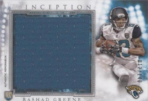 2015 Topps Inception Rashad Greene #RJR-RG