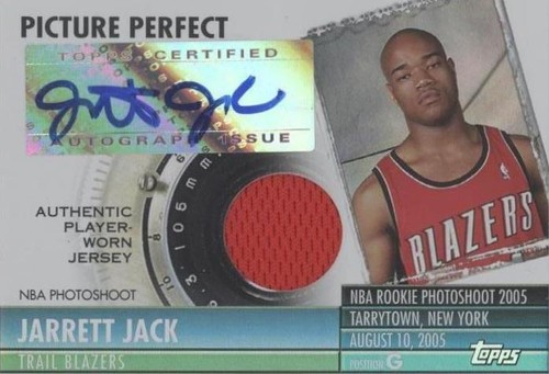 2005-06 Topps Big Game - Jarrett Jack #PPA-JJ